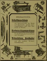 An illustration from Ausführliches Handbuch der Weberei. Ein Lehr- und Hilfsbuch für Fabrikanten, Weber und Webschüler (1909)
