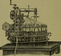 An illustration from Ausführliches Handbuch der Weberei. Ein Lehr- und Hilfsbuch für Fabrikanten, Weber und Webschüler (1909)