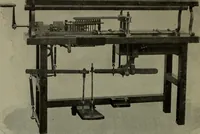 An illustration from Ausführliches Handbuch der Weberei. Ein Lehr- und Hilfsbuch für Fabrikanten, Weber und Webschüler (1909)