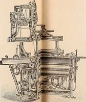 An illustration from Ausführliches Handbuch der Weberei. Ein Lehr- und Hilfsbuch für Fabrikanten, Weber und Webschüler (1909)