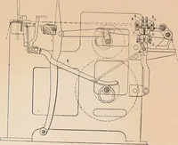 An illustration from Ausführliches Handbuch der Weberei. Ein Lehr- und Hilfsbuch für Fabrikanten, Weber und Webschüler (1909)