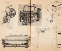 An illustration from Ausführliches Handbuch der Weberei. Ein Lehr- und Hilfsbuch für Fabrikanten, Weber und Webschüler (1909)