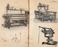 An illustration from Ausführliches Handbuch der Weberei. Ein Lehr- und Hilfsbuch für Fabrikanten, Weber und Webschüler (1909)