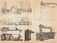 An illustration from Ausführliches Handbuch der Weberei. Ein Lehr- und Hilfsbuch für Fabrikanten, Weber und Webschüler (1909)