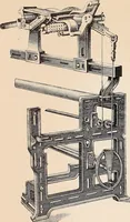 An illustration from Ausführliches Handbuch der Weberei. Ein Lehr- und Hilfsbuch für Fabrikanten, Weber und Webschüler (1909)