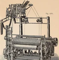 An illustration from Ausführliches Handbuch der Weberei. Ein Lehr- und Hilfsbuch für Fabrikanten, Weber und Webschüler (1909)