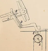 An illustration from Ausführliches Handbuch der Weberei. Ein Lehr- und Hilfsbuch für Fabrikanten, Weber und Webschüler (1909)