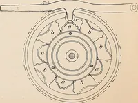 An illustration from Ausführliches Handbuch der Weberei. Ein Lehr- und Hilfsbuch für Fabrikanten, Weber und Webschüler (1909)
