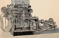 An illustration from Ausführliches Handbuch der Weberei. Ein Lehr- und Hilfsbuch für Fabrikanten, Weber und Webschüler (1909)