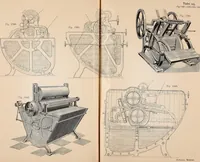 An illustration from Ausführliches Handbuch der Weberei. Ein Lehr- und Hilfsbuch für Fabrikanten, Weber und Webschüler (1909)