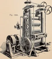 An illustration from Ausführliches Handbuch der Weberei. Ein Lehr- und Hilfsbuch für Fabrikanten, Weber und Webschüler (1909)