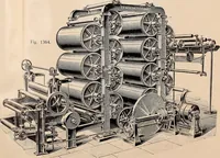 An illustration from Ausführliches Handbuch der Weberei. Ein Lehr- und Hilfsbuch für Fabrikanten, Weber und Webschüler (1909)