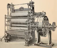 An illustration from Ausführliches Handbuch der Weberei. Ein Lehr- und Hilfsbuch für Fabrikanten, Weber und Webschüler (1909)