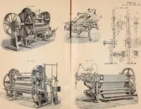 An illustration from Ausführliches Handbuch der Weberei. Ein Lehr- und Hilfsbuch für Fabrikanten, Weber und Webschüler (1909)