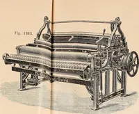 An illustration from Ausführliches Handbuch der Weberei. Ein Lehr- und Hilfsbuch für Fabrikanten, Weber und Webschüler (1909)