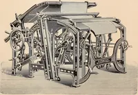 An illustration from Ausführliches Handbuch der Weberei. Ein Lehr- und Hilfsbuch für Fabrikanten, Weber und Webschüler (1909)