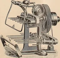 An illustration from Ausführliches Handbuch der Weberei. Ein Lehr- und Hilfsbuch für Fabrikanten, Weber und Webschüler (1909)