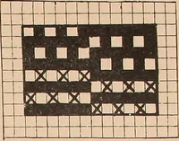 An illustration from Ausführliches Handbuch der Weberei. Ein Lehr- und Hilfsbuch für Fabrikanten, Weber und Webschüler (1909)