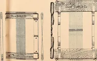 An illustration from Ausführliches Handbuch der Weberei. Ein Lehr- und Hilfsbuch für Fabrikanten, Weber und Webschüler (1909)