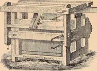 An illustration from Ausführliches Handbuch der Weberei. Ein Lehr- und Hilfsbuch für Fabrikanten, Weber und Webschüler (1909)
