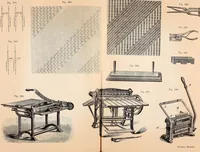 An illustration from Ausführliches Handbuch der Weberei. Ein Lehr- und Hilfsbuch für Fabrikanten, Weber und Webschüler (1909)