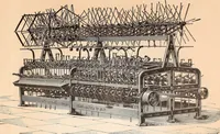 An illustration from Ausführliches Handbuch der Weberei. Ein Lehr- und Hilfsbuch für Fabrikanten, Weber und Webschüler (1909)