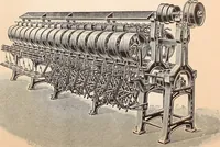 An illustration from Ausführliches Handbuch der Weberei. Ein Lehr- und Hilfsbuch für Fabrikanten, Weber und Webschüler (1909)