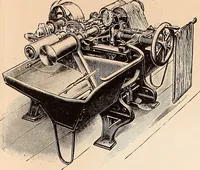 An illustration from Ausführliches Handbuch der Weberei. Ein Lehr- und Hilfsbuch für Fabrikanten, Weber und Webschüler (1909)