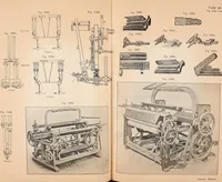 An illustration from Ausführliches Handbuch der Weberei. Ein Lehr- und Hilfsbuch für Fabrikanten, Weber und Webschüler (1909)