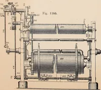 An illustration from Ausführliches Handbuch der Weberei. Ein Lehr- und Hilfsbuch für Fabrikanten, Weber und Webschüler (1909)