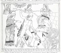 An illustration from Ausführliches Lexikon der griechischen und römischen Mythologie (1884)