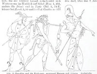 An illustration from Ausführliches Lexikon der griechischen und römischen Mythologie (1884)
