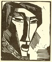 An illustration from Ausgewählte Graphik des deutschen Expressionismus, 1905-1920 : E. Heckel, E.L. Kirchner, K. Schmidt-Rottluff ... aus der graphischen Sammlung des Museums Folkwang Essen (1900)