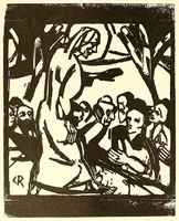 An illustration from Ausgewählte Graphik des deutschen Expressionismus, 1905-1920 : E. Heckel, E.L. Kirchner, K. Schmidt-Rottluff ... aus der graphischen Sammlung des Museums Folkwang Essen (1900)