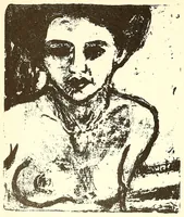 An illustration from Ausgewählte Graphik des deutschen Expressionismus, 1905-1920 : E. Heckel, E.L. Kirchner, K. Schmidt-Rottluff ... aus der graphischen Sammlung des Museums Folkwang Essen (1900)