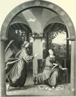 An illustration from Ausstellung deutscher Kunst aus der Zeit von 1775-1875 in der Königlichen Nationalgalerie, Berlin 1906. Herausgegeben vom Vorstand der Deutschen Jahrhundertausstellung. Mit einleitendem Text von Hugo von Tschudi (1906)