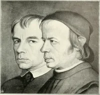 An illustration from Ausstellung deutscher Kunst aus der Zeit von 1775-1875 in der Königlichen Nationalgalerie, Berlin 1906. Herausgegeben vom Vorstand der Deutschen Jahrhundertausstellung. Mit einleitendem Text von Hugo von Tschudi (1906)