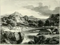 An illustration from Ausstellung deutscher Kunst aus der Zeit von 1775-1875 in der Königlichen Nationalgalerie, Berlin 1906. Herausgegeben vom Vorstand der Deutschen Jahrhundertausstellung. Mit einleitendem Text von Hugo von Tschudi (1906)