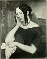 An illustration from Ausstellung deutscher Kunst aus der Zeit von 1775-1875 in der Königlichen Nationalgalerie, Berlin 1906. Herausgegeben vom Vorstand der Deutschen Jahrhundertausstellung. Mit einleitendem Text von Hugo von Tschudi (1906)