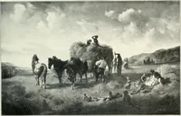 An illustration from Ausstellung deutscher Kunst aus der Zeit von 1775-1875 in der Königlichen Nationalgalerie, Berlin 1906. Herausgegeben vom Vorstand der Deutschen Jahrhundertausstellung. Mit einleitendem Text von Hugo von Tschudi (1906)