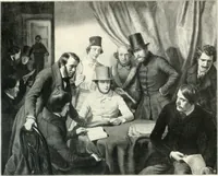 An illustration from Ausstellung deutscher Kunst aus der Zeit von 1775-1875 in der Königlichen Nationalgalerie, Berlin 1906. Herausgegeben vom Vorstand der Deutschen Jahrhundertausstellung. Mit einleitendem Text von Hugo von Tschudi (1906)