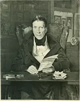 An illustration from Ausstellung deutscher Kunst aus der Zeit von 1775-1875 in der Königlichen Nationalgalerie, Berlin 1906. Herausgegeben vom Vorstand der Deutschen Jahrhundertausstellung. Mit einleitendem Text von Hugo von Tschudi (1906)