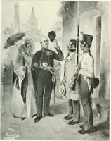 An illustration from Ausstellung deutscher Kunst aus der Zeit von 1775-1875 in der Königlichen Nationalgalerie, Berlin 1906. Herausgegeben vom Vorstand der Deutschen Jahrhundertausstellung. Mit einleitendem Text von Hugo von Tschudi (1906)