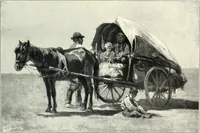 An illustration from Ausstellung deutscher Kunst aus der Zeit von 1775-1875 in der Königlichen Nationalgalerie, Berlin 1906. Herausgegeben vom Vorstand der Deutschen Jahrhundertausstellung. Mit einleitendem Text von Hugo von Tschudi (1906)