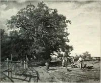 An illustration from Ausstellung deutscher Kunst aus der Zeit von 1775-1875 in der Königlichen Nationalgalerie, Berlin 1906. Herausgegeben vom Vorstand der Deutschen Jahrhundertausstellung. Mit einleitendem Text von Hugo von Tschudi (1906)