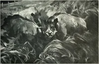 An illustration from Ausstellung deutscher Kunst aus der Zeit von 1775-1875 in der Königlichen Nationalgalerie, Berlin 1906. Herausgegeben vom Vorstand der Deutschen Jahrhundertausstellung. Mit einleitendem Text von Hugo von Tschudi (1906)