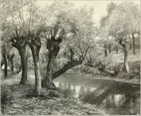 An illustration from Ausstellung deutscher Kunst aus der Zeit von 1775-1875 in der Königlichen Nationalgalerie, Berlin 1906. Herausgegeben vom Vorstand der Deutschen Jahrhundertausstellung. Mit einleitendem Text von Hugo von Tschudi (1906)