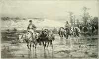 An illustration from Ausstellung deutscher Kunst aus der Zeit von 1775-1875 in der Königlichen Nationalgalerie, Berlin 1906. Herausgegeben vom Vorstand der Deutschen Jahrhundertausstellung. Mit einleitendem Text von Hugo von Tschudi (1906)