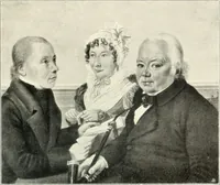 An illustration from Ausstellung deutscher Kunst aus der Zeit von 1775-1875 in der Königlichen Nationalgalerie, Berlin 1906. Herausgegeben vom Vorstand der Deutschen Jahrhundertausstellung. Mit einleitendem Text von Hugo von Tschudi (1906)
