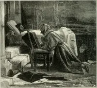 An illustration from Ausstellung deutscher Kunst aus der Zeit von 1775-1875 in der Königlichen Nationalgalerie, Berlin 1906. Herausgegeben vom Vorstand der Deutschen Jahrhundertausstellung. Mit einleitendem Text von Hugo von Tschudi (1906)